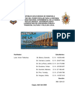 REGION ZULIANA No.1 (CULTURA) - BLANCO - CARRASCO.ESCALONA - Etals. - CULTURA CP801 2020