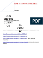 CLASE Online 18 MAYO 7 AÑO BÁSICO