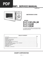 Service Manual: R-211 (W) / (BL) M R-211 (G) M R-211 (B) M