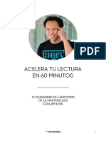 Cuaderno de Trabajo - Lectura Rapida Con Jim Kwik PDF