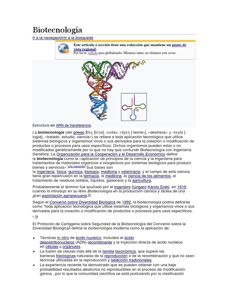 Biotecnología | PDF | Plásmido | Adn Ligase