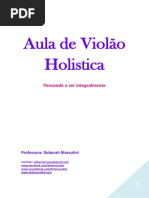 APOSTILA HOLISTICA VIOLAO INTERMEDIARIO - Deh Mussulini