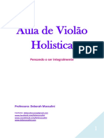 APOSTILA HOLISTICA VIOLAO INTERMEDIARIO - Deh Mussulini