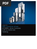 ABB Industrial Drives: ACS880, Drive Modules 0.55 To 3200 KW Catalog