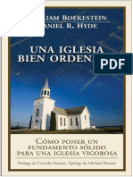 Una Iglesia Bien Ordenada William Boekestein y Daniel R Hyde