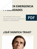 Triaje en Emergencia y Prioridades