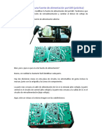 Modificación de Una Fuente de Alimentación Portátil