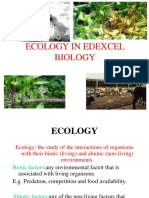 Ste Lesson On Ecology 2018