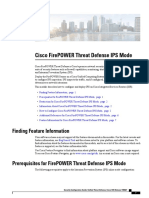 Cisco Firepower Threat Defense Ips Mode: Finding Feature Information