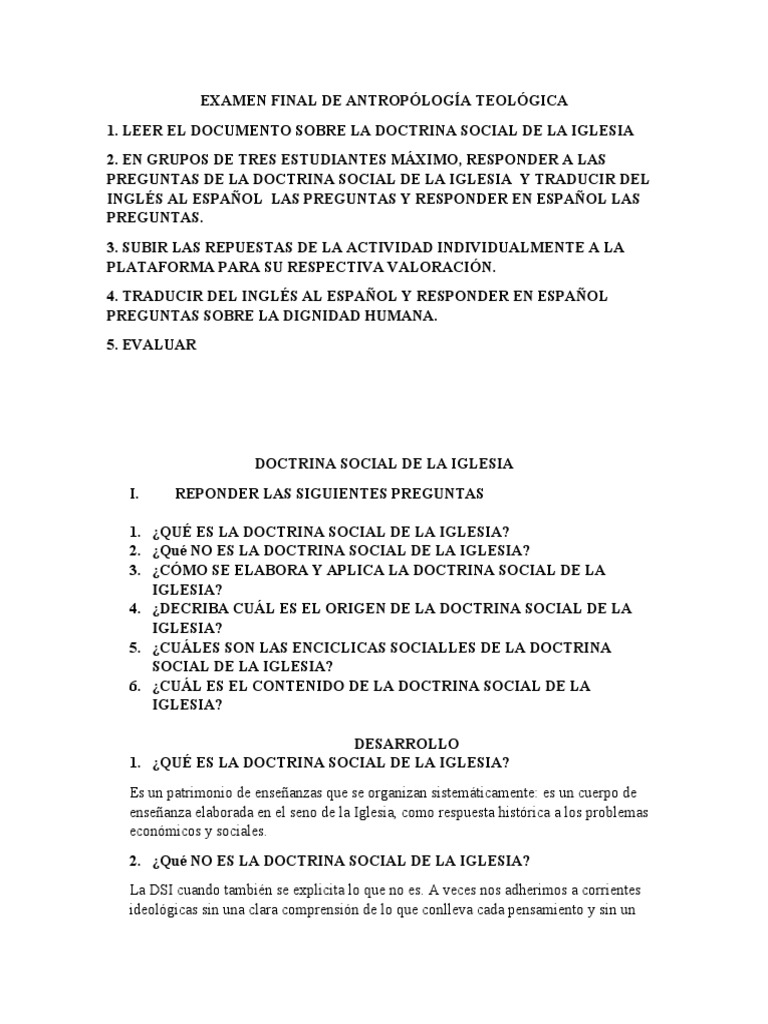 Doctrina Social de La Iglesia | PDF | Justicia | Crimen y violencia