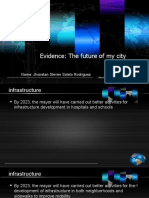 Evidence: The Future of My City: Name: Jhonatan Steven Sotelo Rodriguez