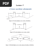 Lecture - 7: Figure 8.1 Two-Lane Highway Cross Section, With Ditches