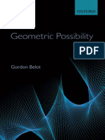 (Gordon Belot) Geometric Possibility