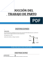 INDUCCION DEL PARTO Y PUERPERIO