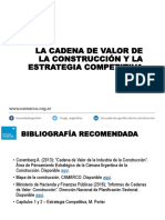 Clase 1 - Cadena de Valor y Estrategia Competitiva en La Construcción