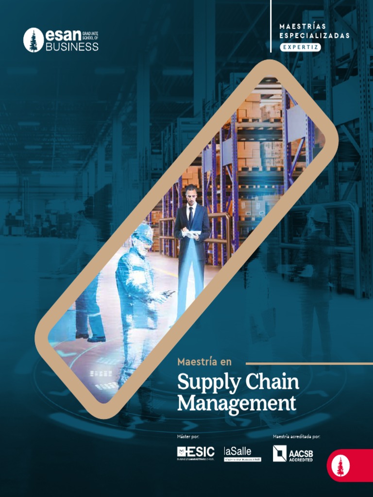 Maestría en Supply Chain Management | PDF | Escuela de Negocios | Logística