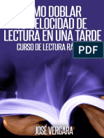 Cómo Doblar tu Velocidad de Lectura en una Tarde_ Curso de Lectura Rápida  (Spanish Edition)