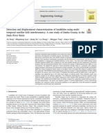 Engineering Geology: Jie Dong, Mingsheng Liao, Qiang Xu, Lu Zhang, Minggao Tang, Jianya Gong