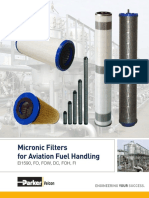 Micronic Filters For Aviation Fuel Handling: Ei1590, Fo, Fow, DC, Foh, Fi
