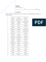 Pagpili NG Naiibang Pang Uri - 21 1 PDF