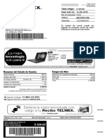Recibo Telmex PDF