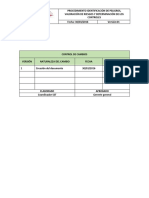 Procedimiento Identificacion Peligros