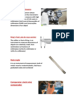 Micrometer: Micrómetro: Rule:regla