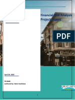 Financial Risk Analysis Project Report Financial Risk Analysis Project Report