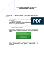 Manual de Acceso Biblioteca Virtual - UCSM