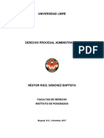 Universidad Libre Derecho Procesal Admin PDF