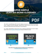 Super Simple Lean Six Sigma Glossary - P300 9 - GoLeanSixSigma - Com