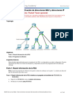 5.3.1.3 Packet Tracer - Identify MAC and IP Addresses - ILM PDF
