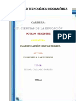 Taller - 1 Actividad 1 Planificacion Estrategica Floresmila Campoverde