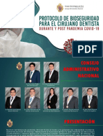 Protocolo de Bioseguridad para El Cirujano Dentista PDF