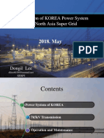 Korea Power System and North Asia Super Grid Introduction