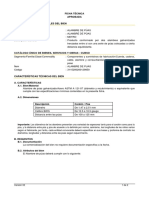 Alambre de púas: ficha técnica aprobada