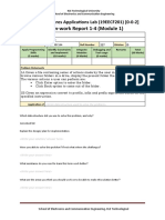 Term-Work Report 1-4 (Module 1) : Data Structures Applications Lab (19EECF201) (0-0-2)