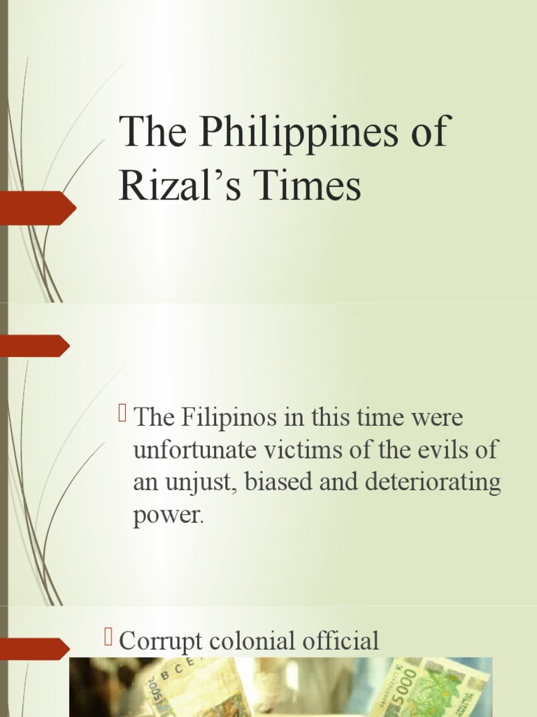 The Philippines of Rizal's Times PDF Philippines Spanish Empire