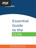 Essential Guide To The: How To Build, Implement, and Demonstrate CCPA Compliance