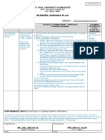 Blended Learning Plan: St. Paul University Dumaguete