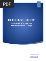 Sourav SEO Case Study - 1k To 100k Traffic