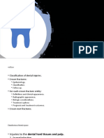 Dental Trauma: Crown Fractures: Mai.A.S.Dama BDS, Mfdsrcsi, High Specialty in Pediatric Dentistry, PLB (Pead), Job (Pead)