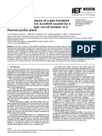 Simulation and Analysis of A Gas Insulated Switchg PDF