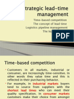 Strategic Lead-Time Management