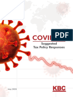 COVID-19 Suggested Tax Policy Responses - KBC Publication - May 2020