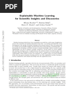 Explainable Machine Learning For Scientific Insights and Discoveries