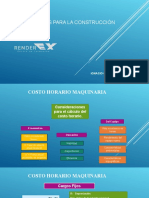 ANALISIS DE PRECIO UNITARIO Costo Horario