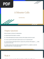 A Monster Calls: Chapter Questions | PDF | Language Arts & Discipline ...