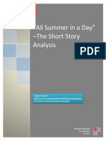 All Summer in A Day Short Story Analysis