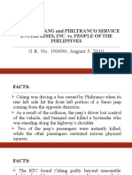 Rolito Calang and Philtranco Service Enterprises, Inc. vs. People of The Philippines